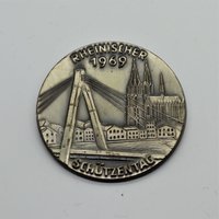 Festabzeichen Rheinischer Schützentag Köln 1969