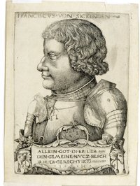 Portraitstich Franz von Sickingen