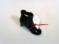 Miniatur Damen-Halbstiefel aus Leder