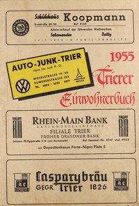 Einwohnerbuch der Stadt Trier (1955)