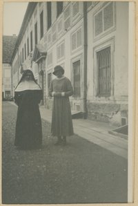 Bildnis einer Nonne und einer Dame
