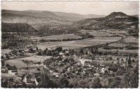 Ansichtskarte "Blick vom Reisberg über den Ort ins Ahrtal"