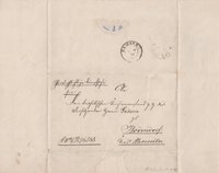 Brief der Regierung zu Koblenz von 17.August 1878 an die Pfarrgemeinschaft Bodendorf