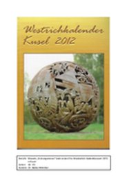Westrichkalender 2012 - 1. Bericht