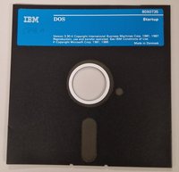IBM DOS 3.30 5,25 Zoll Disk Startup