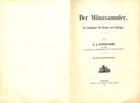 E. A. Stückelberg, Der Münzsammler