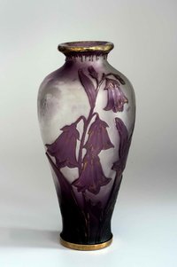Vase aus Klarglaskörper