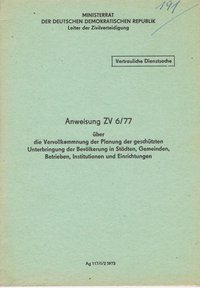 Anweisung ZV 6/77