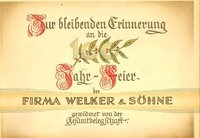 Fotoalbum Welker & Söhne, 100 Jahr Feier.