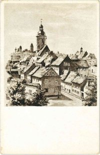 Eilenburg Blick über die Stadt