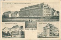 Eilenburg, Kaserne, Militaria, Feldpost, I. Weltkrieg