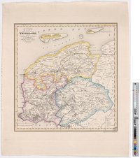 Landkarte "Kaart der Provincie Friesland"
