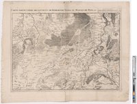 Landkarte "Carte Particuliere Des Environs de Roermonde, Venlo, Le Marais De Peel, &amp; c."