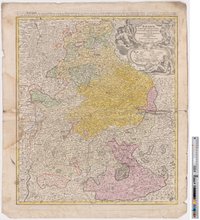 Landkarte "Bavariae Circulus et Electorat in suas quasque insertis Regionibus"