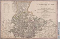 Landkarte "Das Fürstenthum Jauer, oder der Jauersche, Hirschbergsche und Löwenberg-Bunzlausche Kreis"