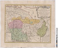 Landkarte "Der fürstliche Abt von St. Gallen und die Stadt St. Gallen"