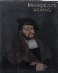 Ölbild: Johann der Beständige, Kurfürst von Sachsen
