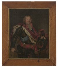 Ölbild: Johann Georg III. Kurfürst von Sachsen