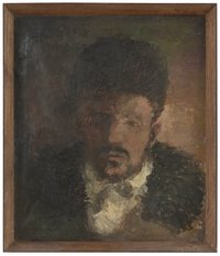 Ölbild: Porträt eines Mannes