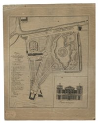 Plan des Lehrischen Gartens mit der Engl. Anlage zu Leipzig.