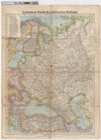 Columbus-Karte : Europäisches Russland