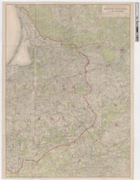 Ravensteins Kriegskarte Nr. 6. Russisches Grenzgebiet gegen Ost - Preussen
