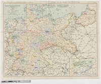 Deutsche Reichsbahn-Gesellschaft Übersichtskarte