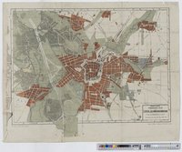 Hermann Volbeding´s Übersichts Plan von Leipzig und seinen Vorstadtdörfern