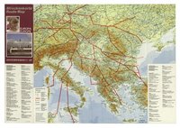 Streckenkarte Route Map Europa