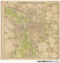 Gaebler's Plan von Leipzig