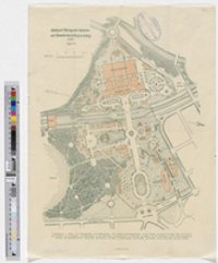 Sächsisch-Thüringische Industrie- und Gewerbe-Ausstellung zu Leipzig 1897. Lageplan