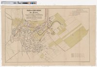 Plan über die Bau-Areale des Dr. Heine in den Vororten von Leipzig: Plagwitz, Lindenau und Neuschleussig gelegen