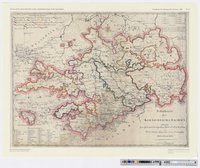 Atlas zur Geschichte und Landeskunde von Sachsen. Schulkarte des Königreichs Sachsen, 1810 H14