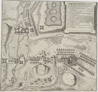 Eigentliche Abbildung wie Wolfenbüttel belägert war sampt/ dem Treffen so beder seyts vorgangen den 19/29 Iuny 1641.
