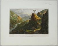 Okertal: Blick ins Tal, 1829 (aus: Jennings "Scenery")