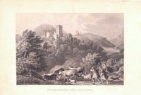 Stecklenberg: Stecklenburg und Lauenburg, 1838 (aus: Wigand "Wanderung durch den Harz")