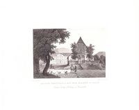 Goslar: Kaserne und nördliche Domvorhalle, 1854 (aus: Lange "Der Harz")