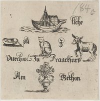 (Schiff)Liche/ (Sup)pli(cat)I(on)/ Durch io(nas) Zu Franckfurt/ Am (Mayen) Gethon