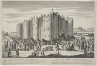 Sieg von der Bastill in Paris d. 14. Juli 1789.