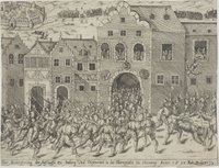 Ware Abcontrofeytung des Aufflauffs zu Amburg Und Dursenreuth in der Obernpfaltz im Hornung Anno 1592