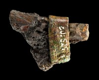 Fragment eines Messers aus Grab 44 von Schkopau, Saalekreis