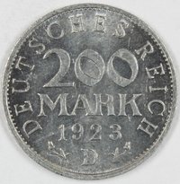 200 Mark, 1923, Deutsches Reich