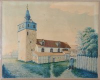 Kirche in Veckenstedt, 1831