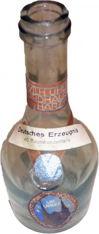 UR-Uhley, kleine Schnapsflasche "Nordhäuser Dom"