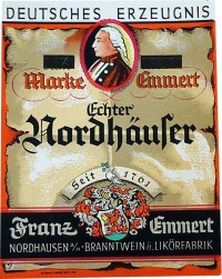 Etikett der Firma Franz Emmert