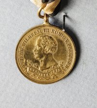 Medaille: Erinnerungs - Kriegsgedenkmünze 1863, Preußen
