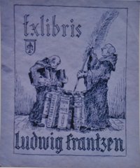 Exlibris von Ludwig Frantzen