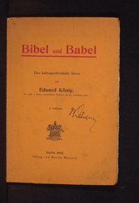 Bibel und Babel 1902