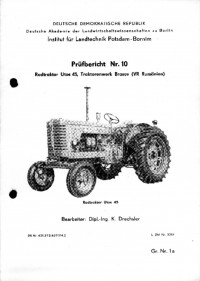 Radtraktor UT0S 45