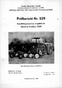 Kartoffellegemaschine 6-SaBPD-75